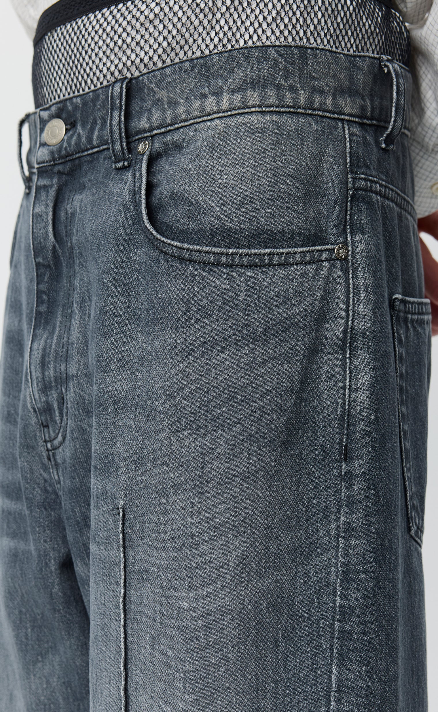 Ceremony Jeans - Stonewashed Grey - Image 6