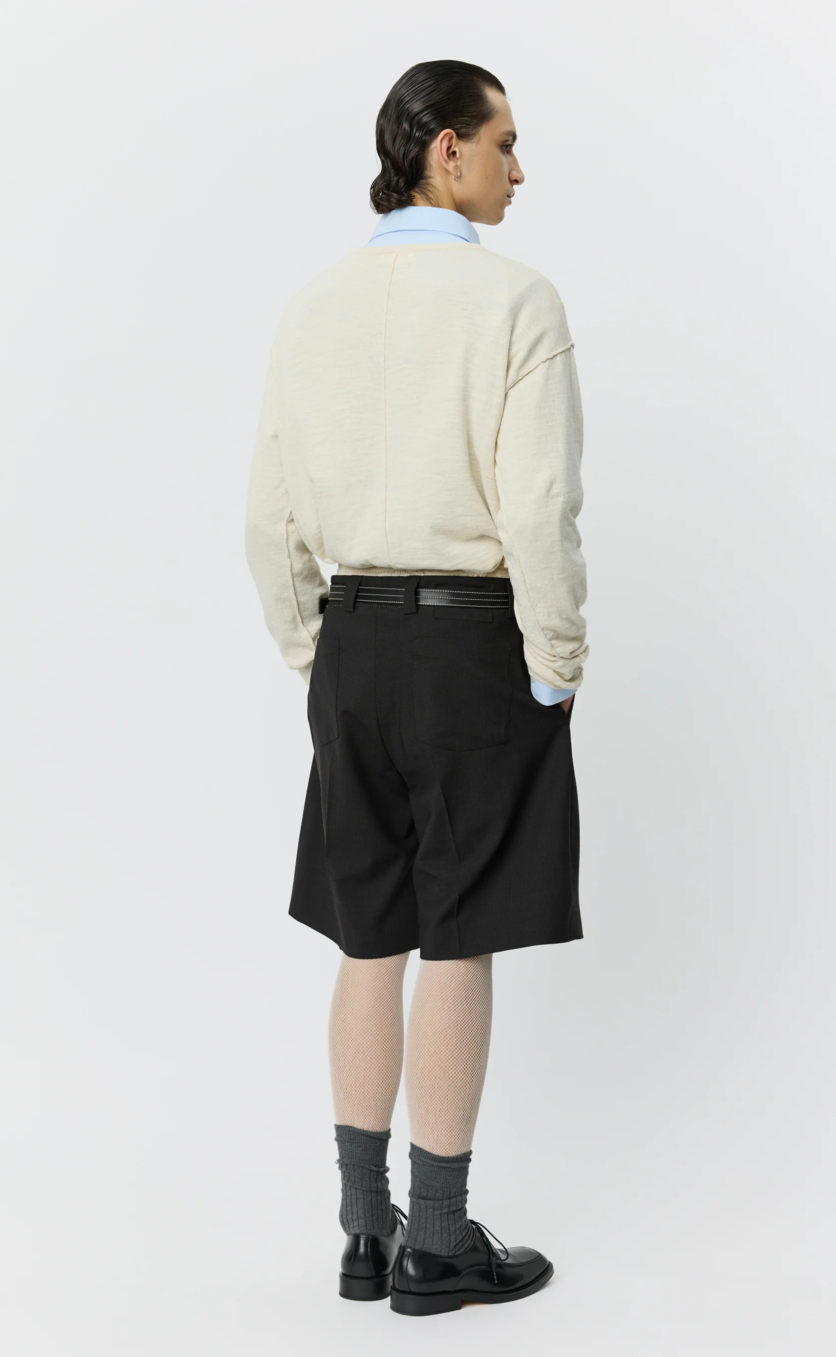 Classic Shorts - Dark Grey Stripe - Image 4