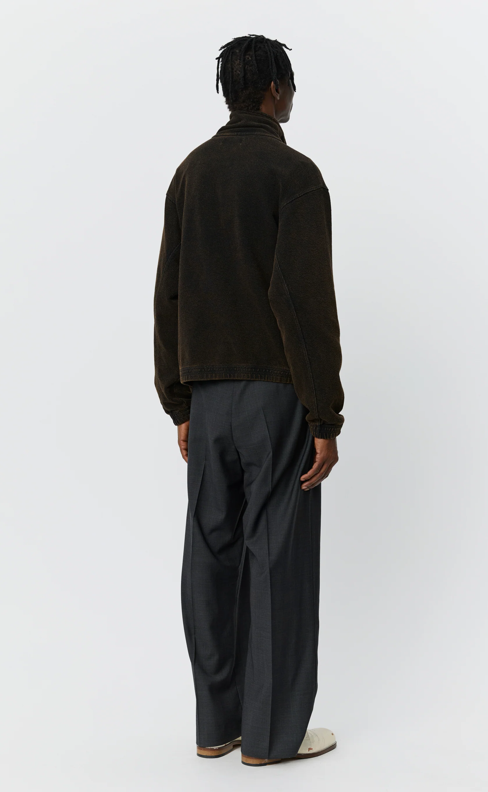 Covet Full Zip - Burned Black - Image 3