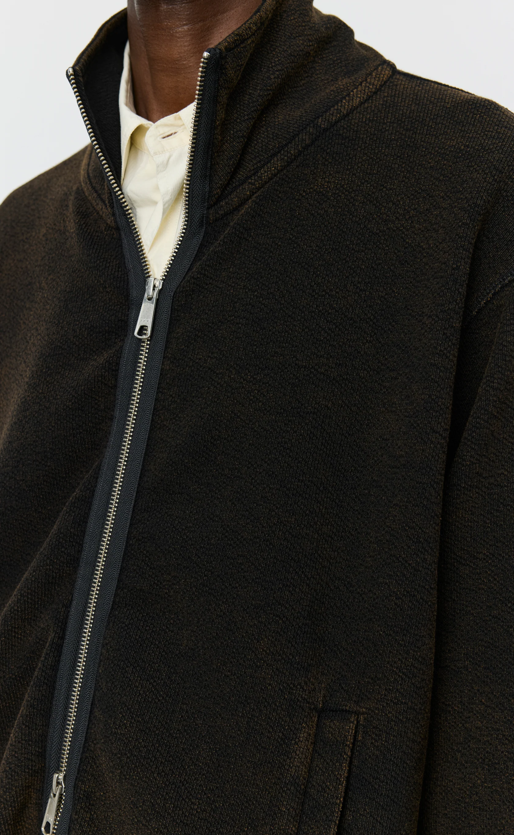 Covet Full Zip - Burned Black - Image 5