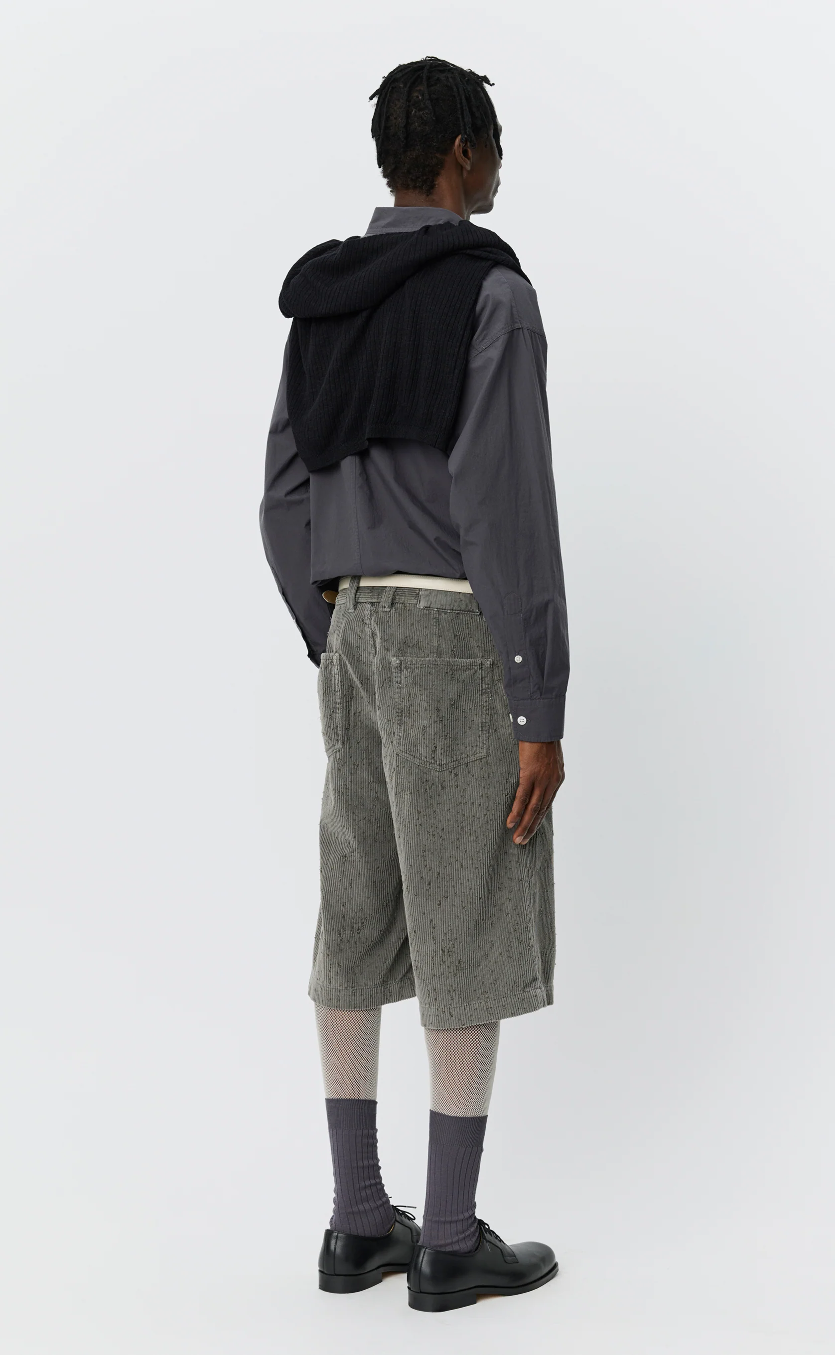 Edition Cord Shorts - Taupe Punch Out - Image 3
