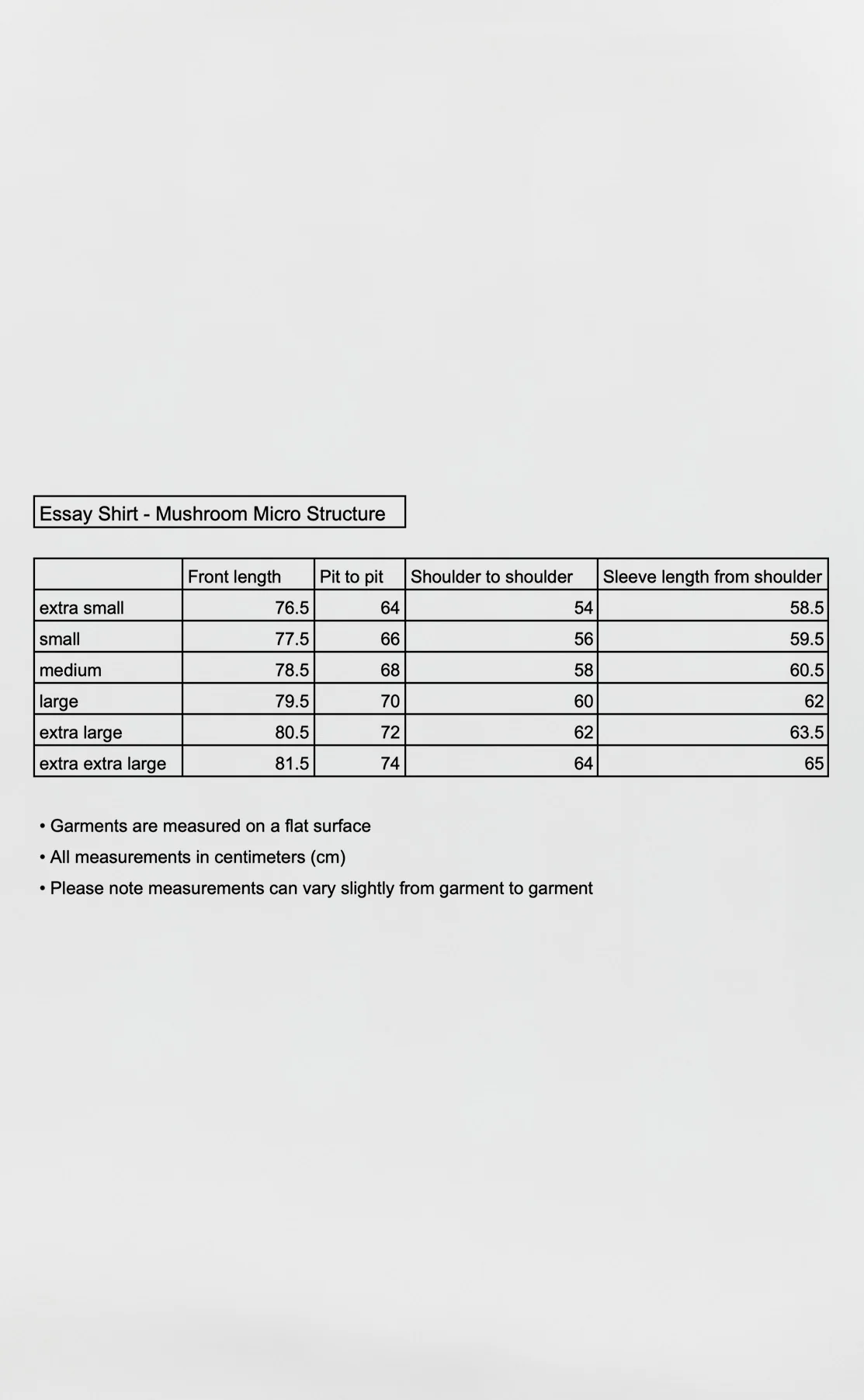 Essay Shirt - Mushroom Micro Structure - Image 7