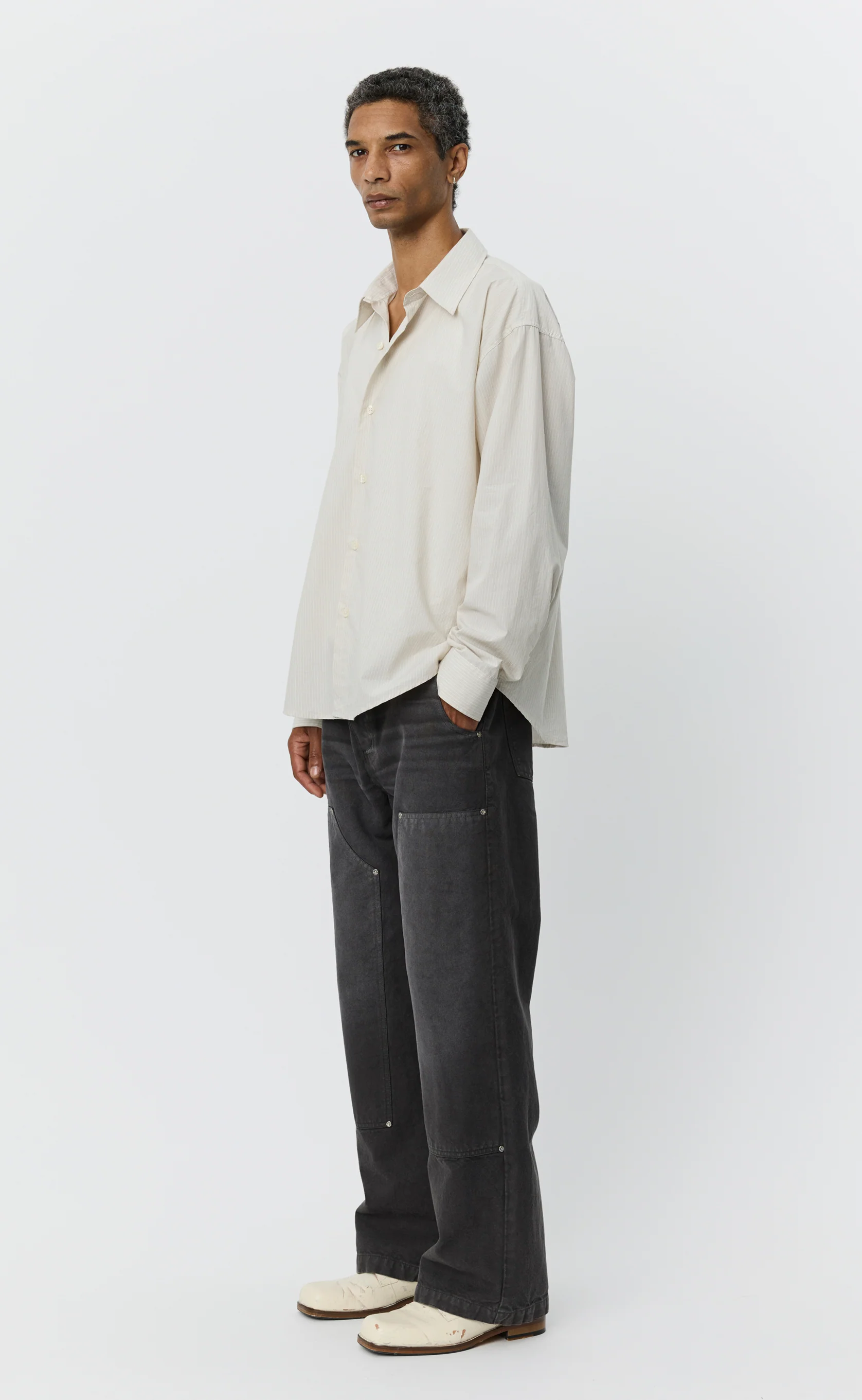 Exact Shirt - Pale Office Stripe - Image 2