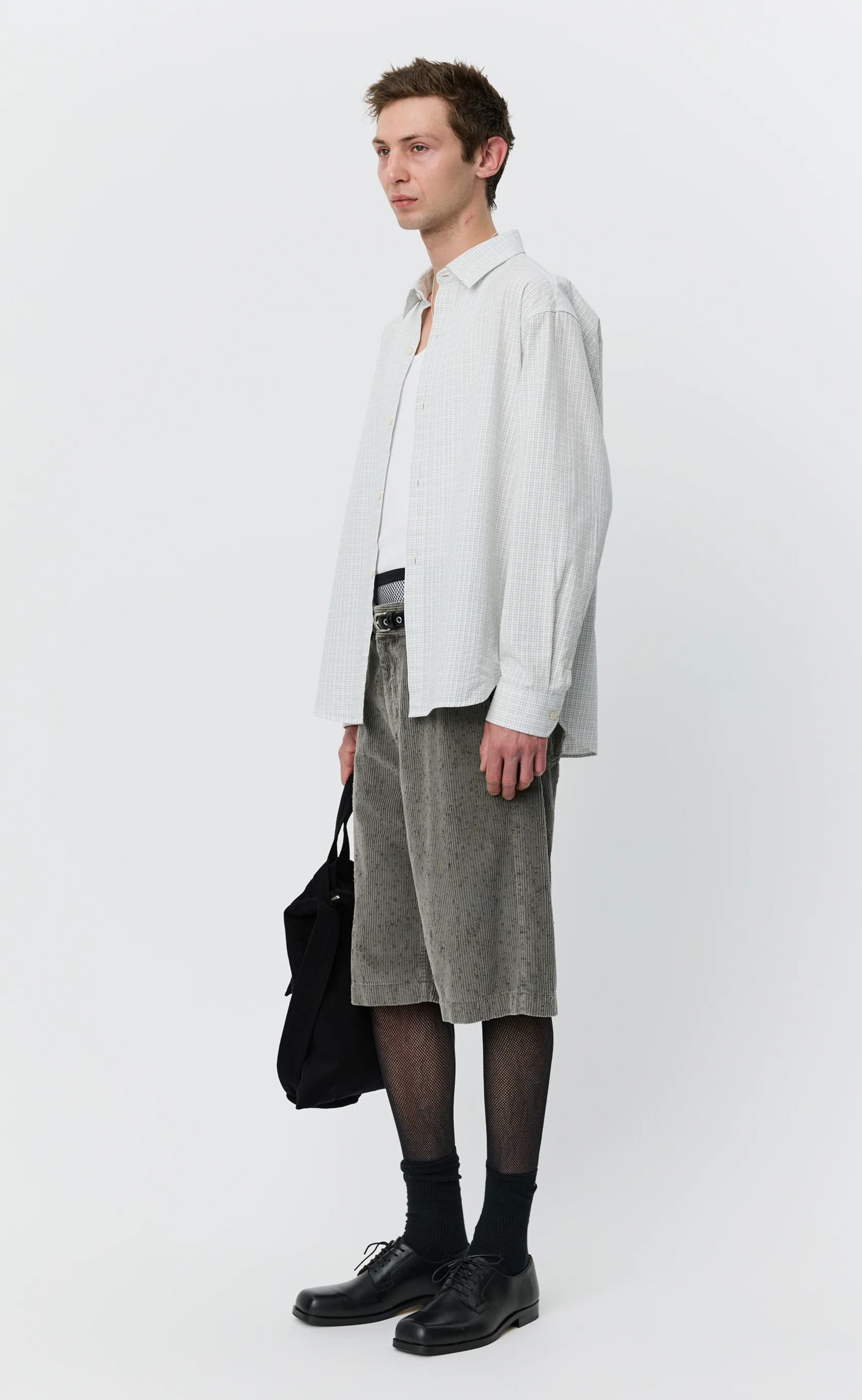 Generous Shirt - White Connection Check - Image 3
