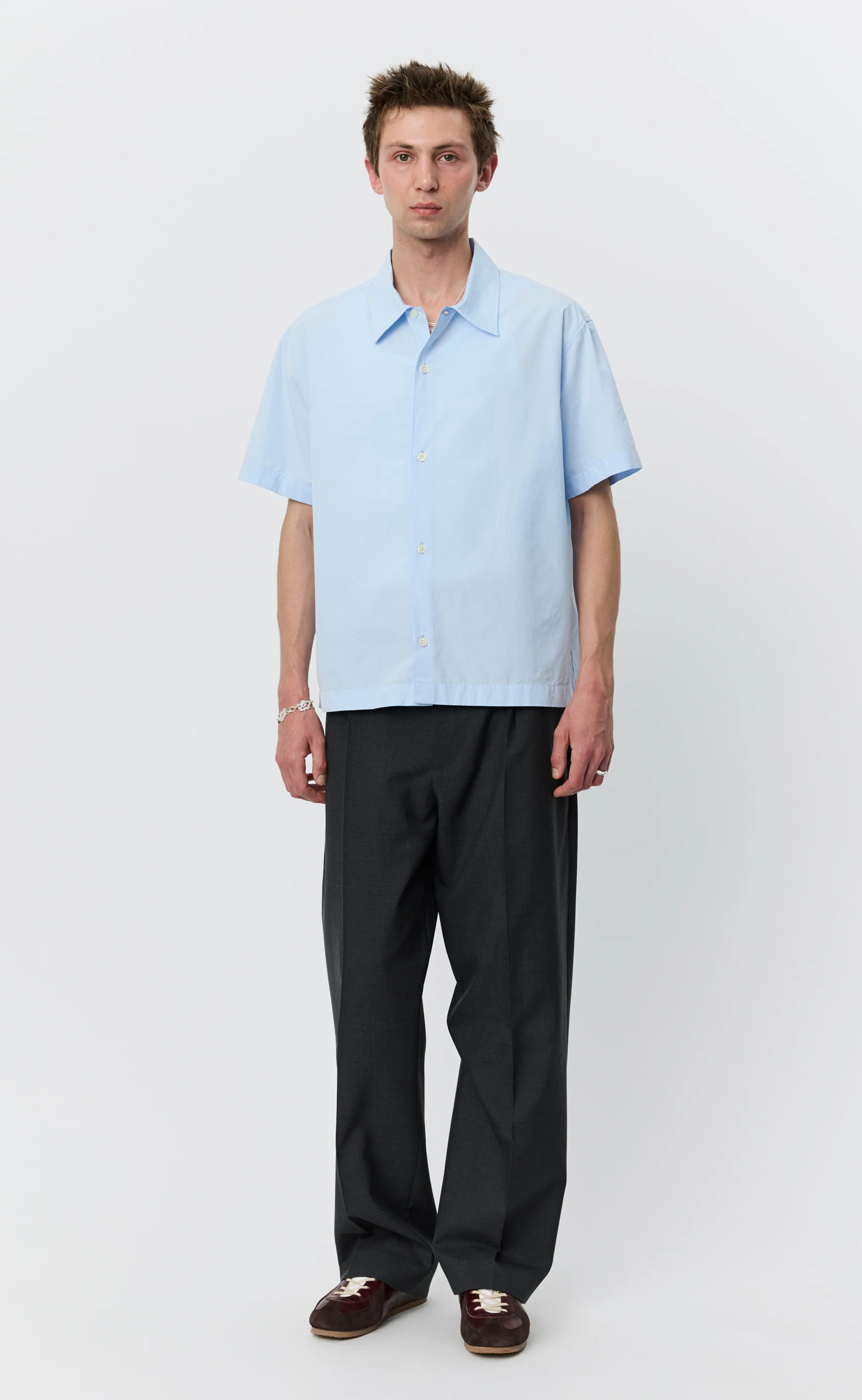 Holiday Shirt - Light Blue