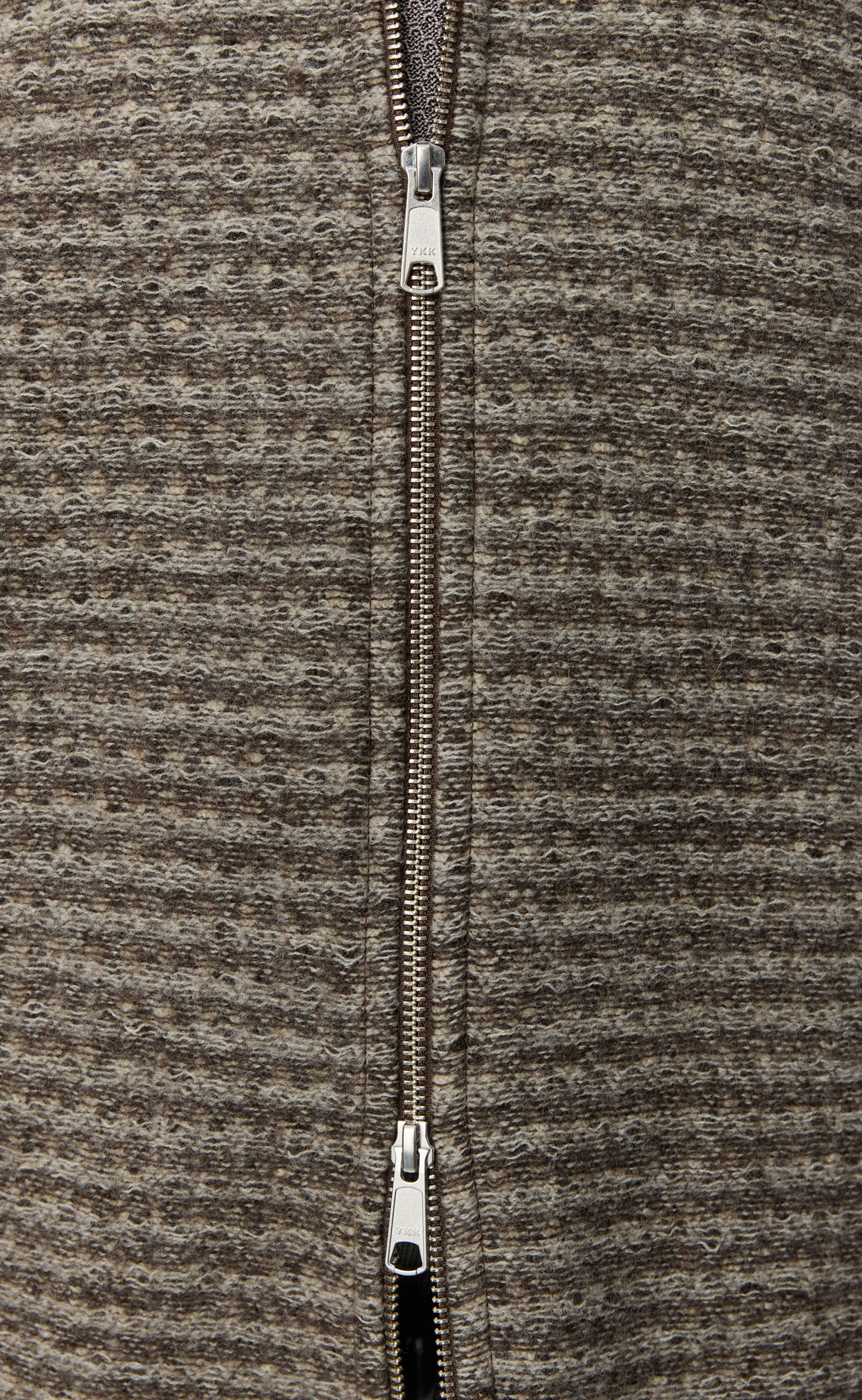 Leisure Zip Up - Shredded Brown Stripe - Image 6