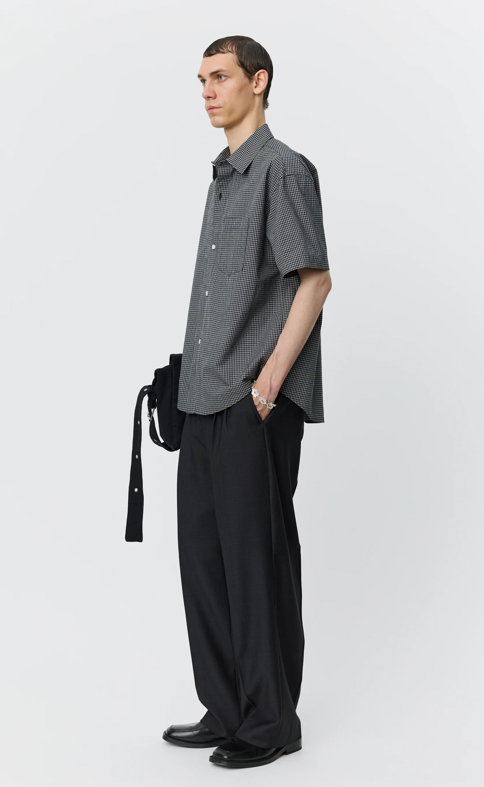 New Input Shirt - Black Experienced Check - Image 2