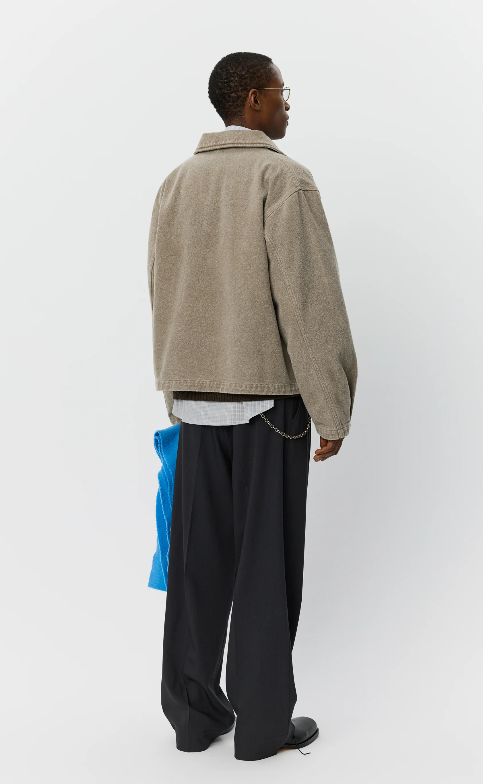 Painters Jacket  - Brushed Mudstone - Image 5