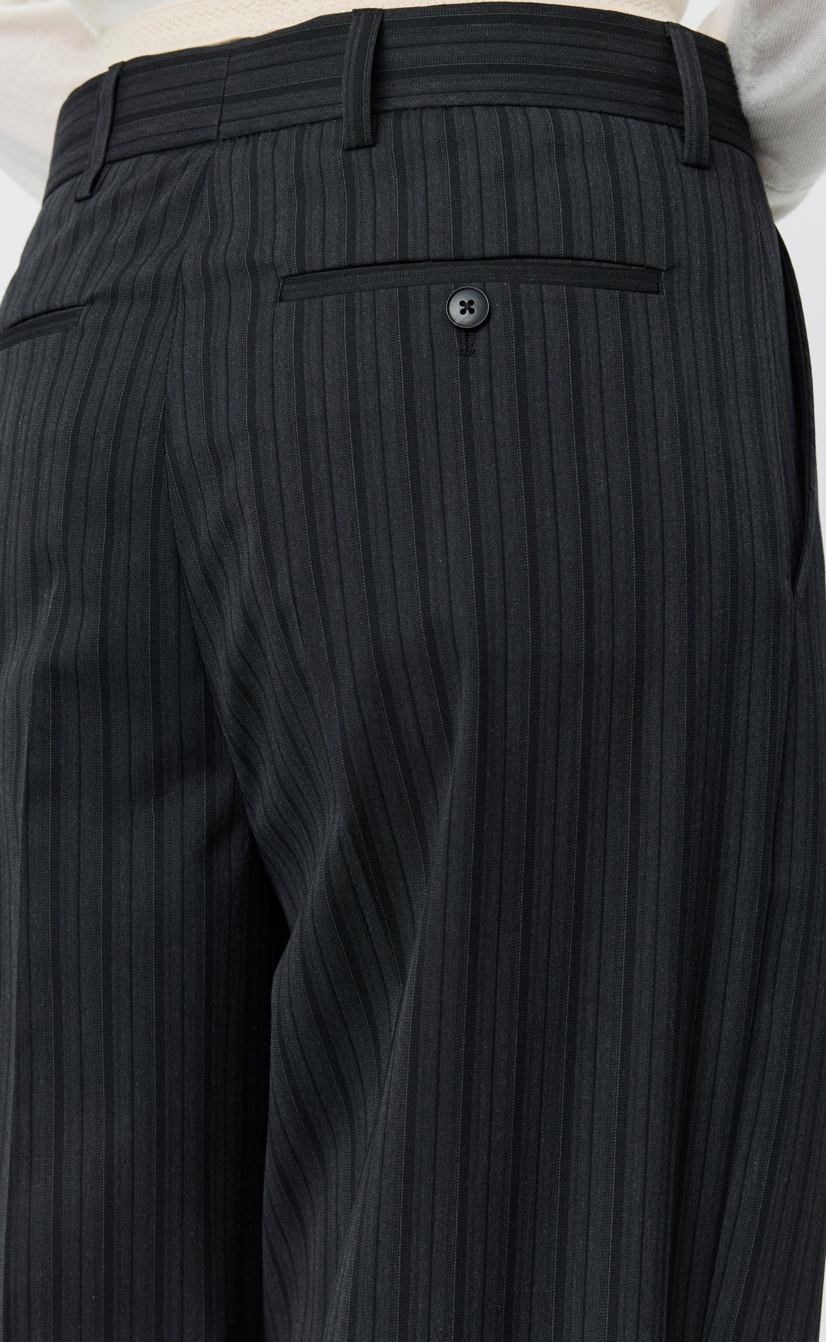 Primary Trousers - Wide Grey Double Stripe - Image 5