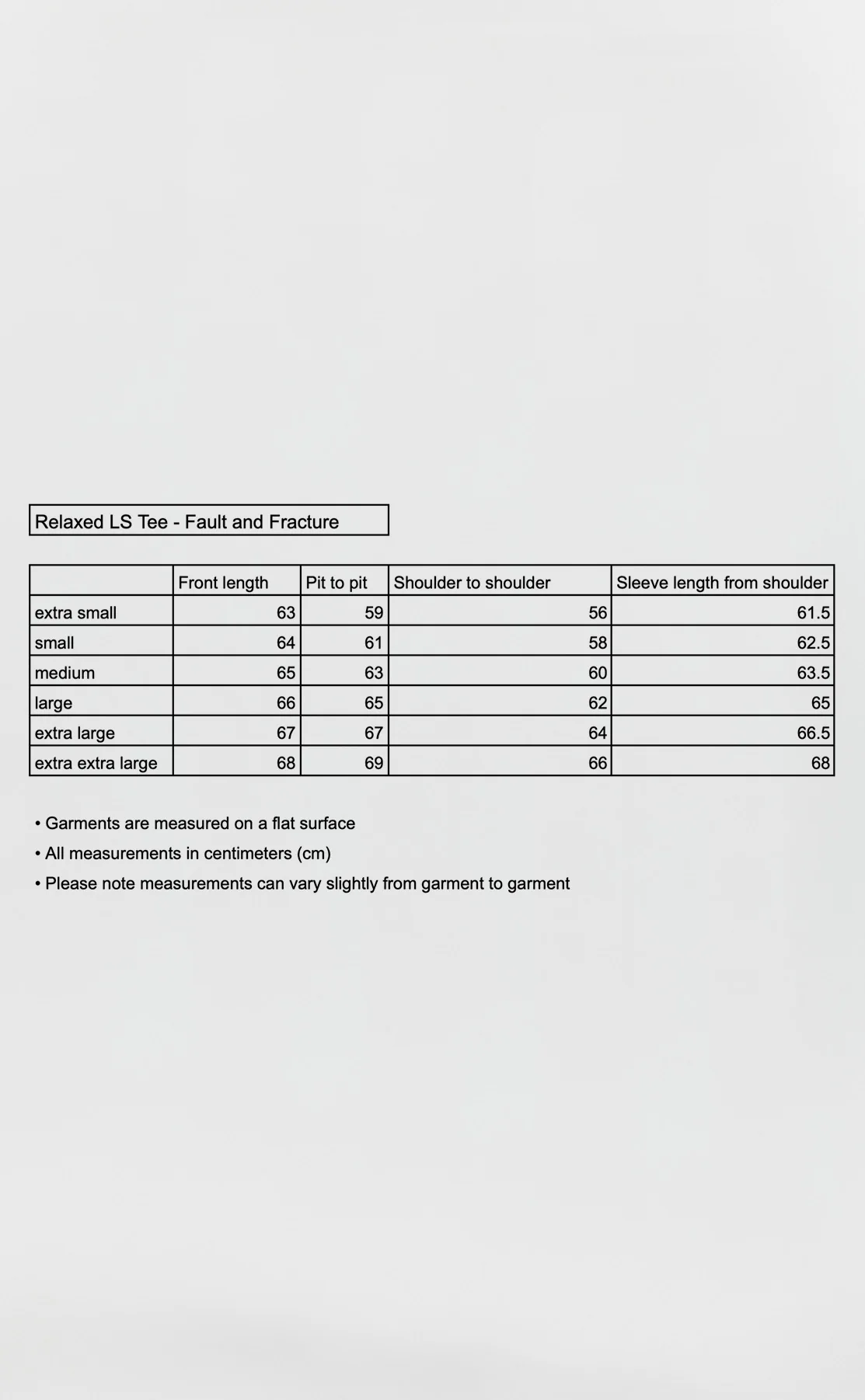 Relaxed LS Tee - Fault and Fracture - Image 5