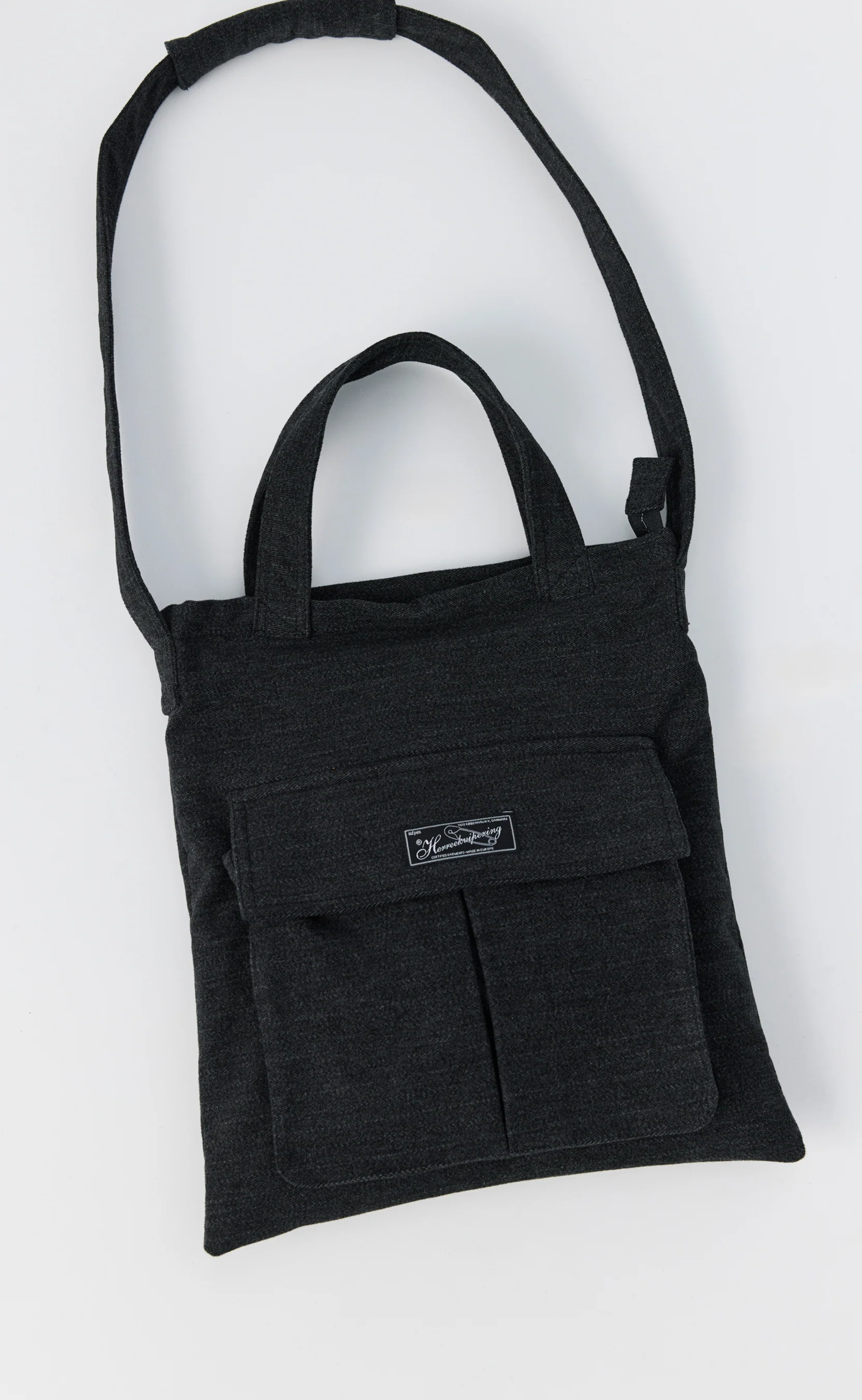 Routine Shoulder Bag - Anthracite Brushed Twill - Image 4