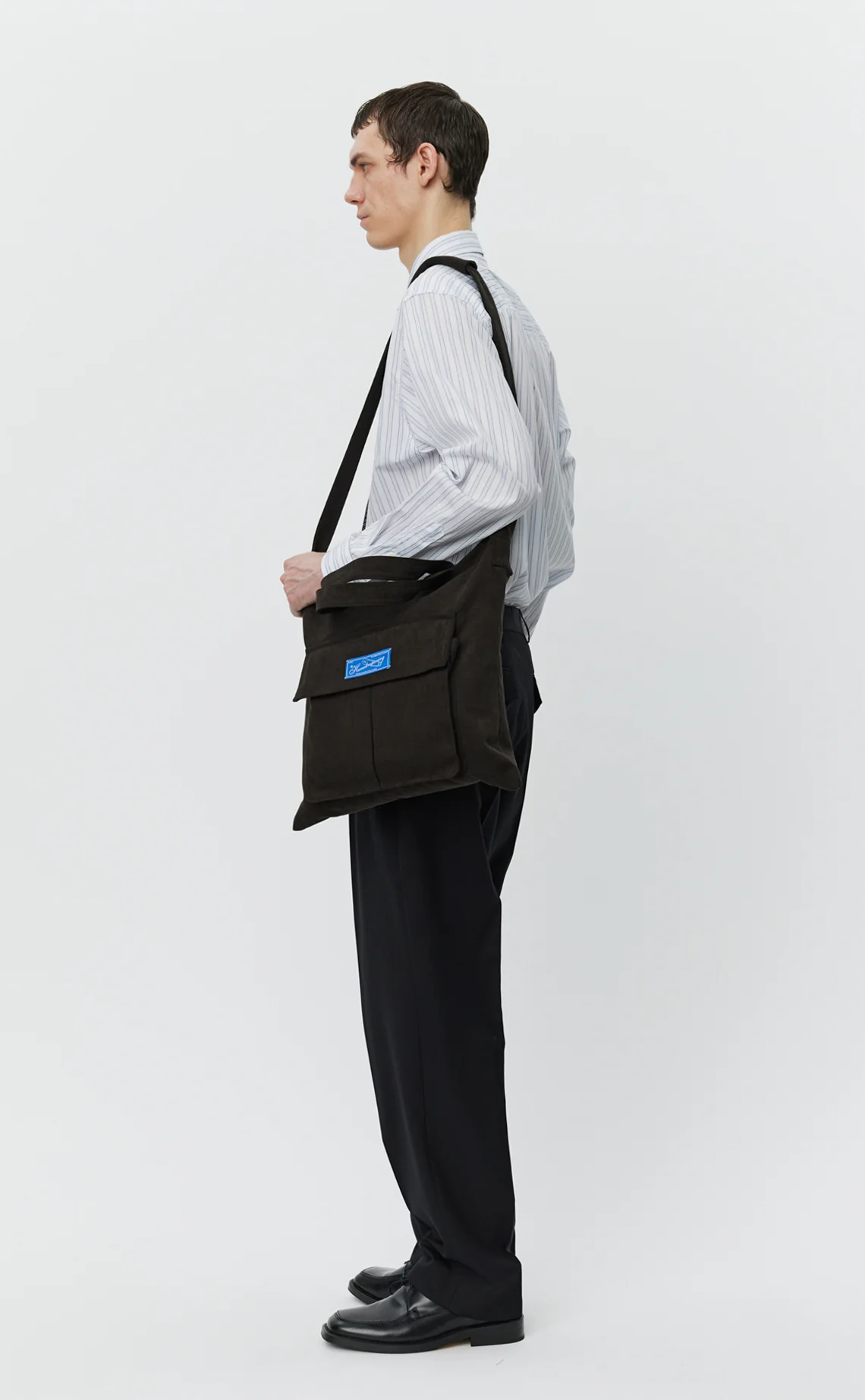 Routine Shoulder Bag - Worn Brown Duck Canvas - Image 3