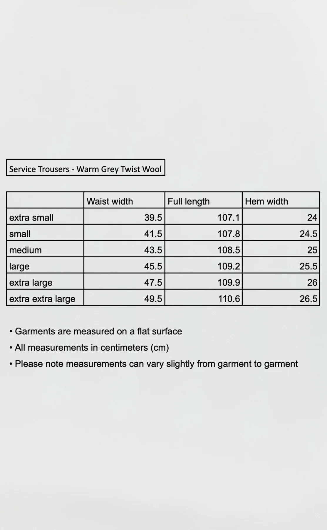 Service Trousers - Warm Grey Twist Wool - Image 7