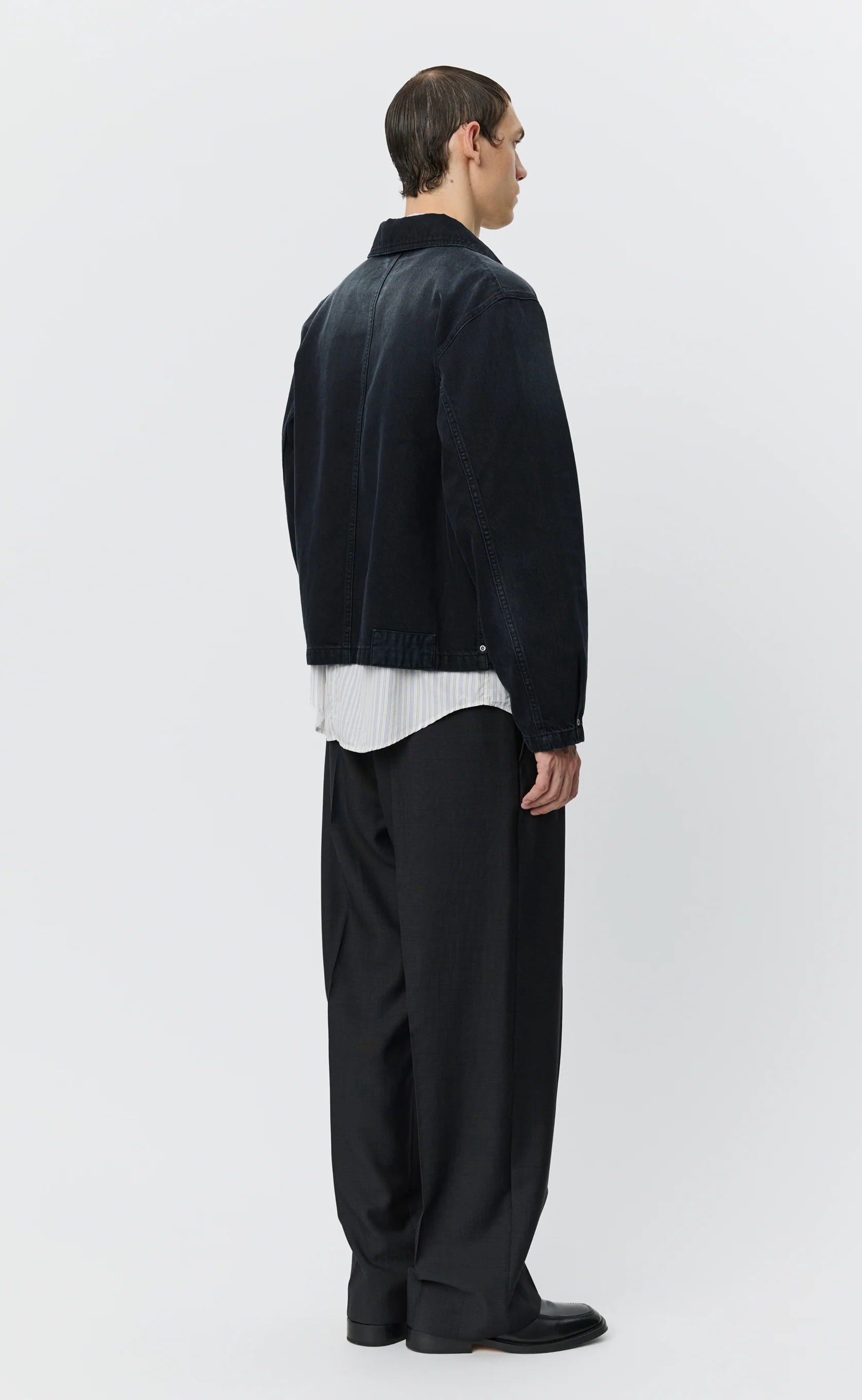 Union Jacket - Rinsed Black - Image 3