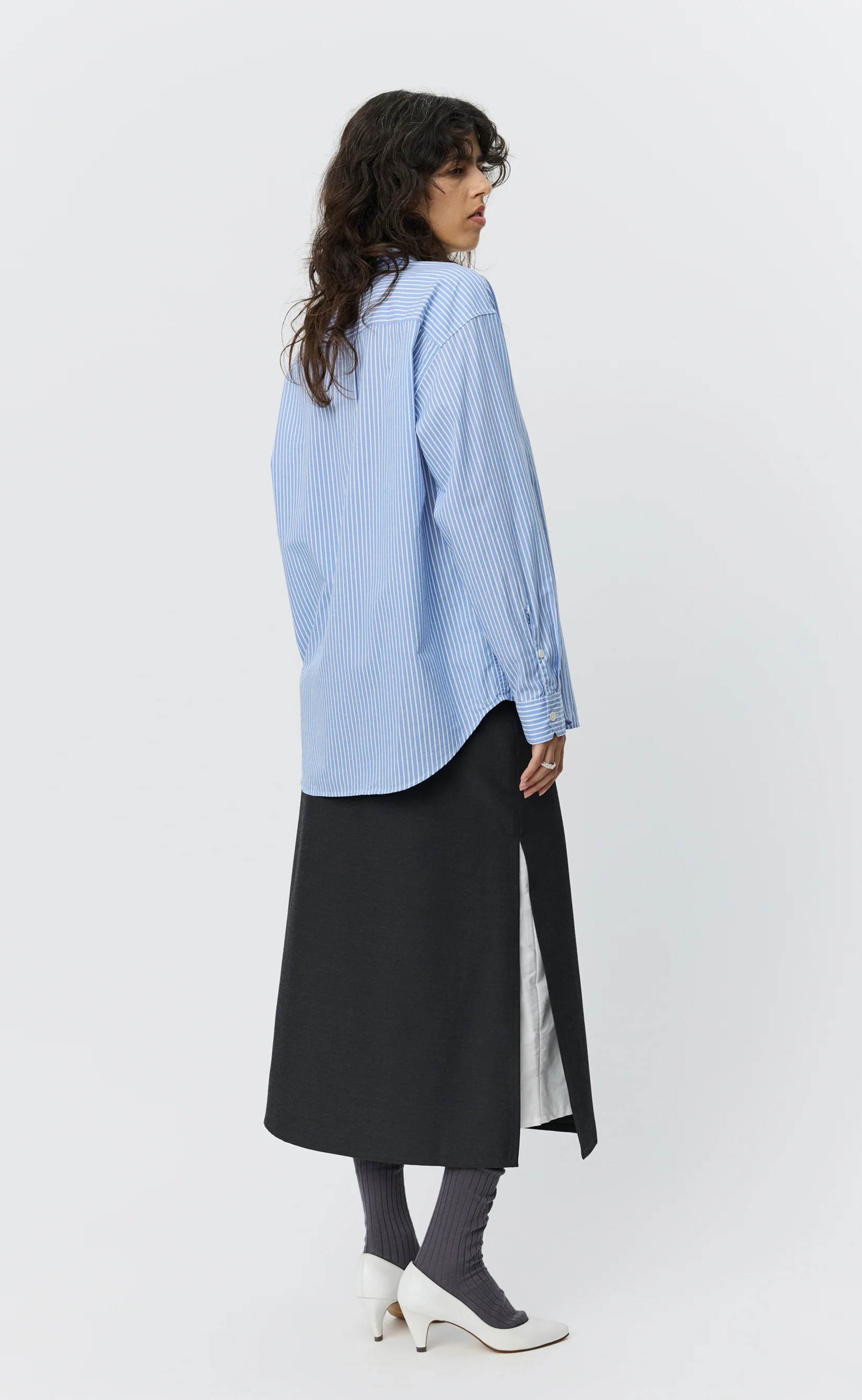 Womens Generous Shirt - Embassy Stripe - Image 4